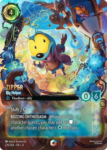 Zipper - Big Helper (Enchanted) (235/204) [Wilds Unknown] - The Mythic Store | 24h Order Processing