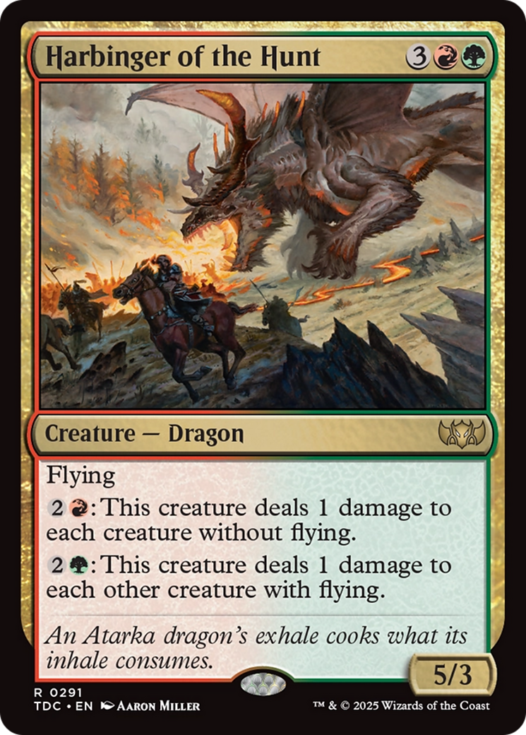 Harbinger of the Hunt [Tarkir: Dragonstorm Commander] - The Mythic Store | 24h Order Processing