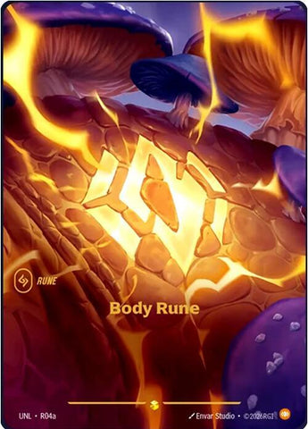 Body Rune (Alternate Art) (R04a) [Unleashed] - The Mythic Store | 24h Order Processing