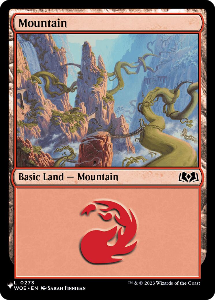 Mountain (0273) (WOE) [The List] - The Mythic Store | 24h Order Processing