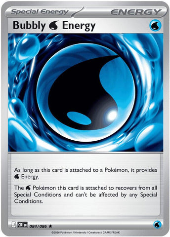 Bubbly W Energy (084/086) [Mega Evolution: Chaos Rising] - The Mythic Store | 24h Order Processing