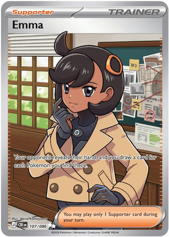 Emma (107/086) [Mega Evolution: Chaos Rising] - The Mythic Store | 24h Order Processing