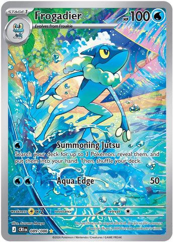 Frogadier (089/086) [Mega Evolution: Chaos Rising] - The Mythic Store | 24h Order Processing