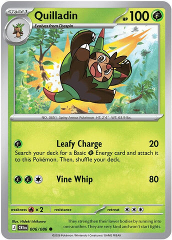 Quilladin (006/086) [Mega Evolution: Chaos Rising] - The Mythic Store | 24h Order Processing
