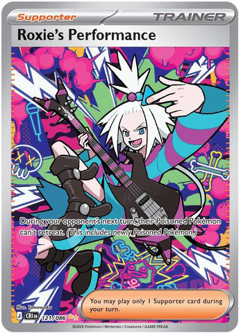Roxie's Performance (121/086) [Mega Evolution: Chaos Rising] - The Mythic Store | 24h Order Processing