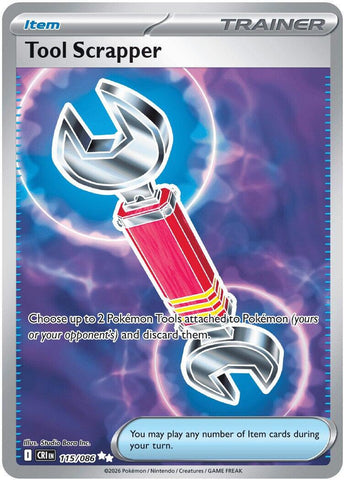 Tool Scrapper (115/086) [Mega Evolution: Chaos Rising] - The Mythic Store | 24h Order Processing