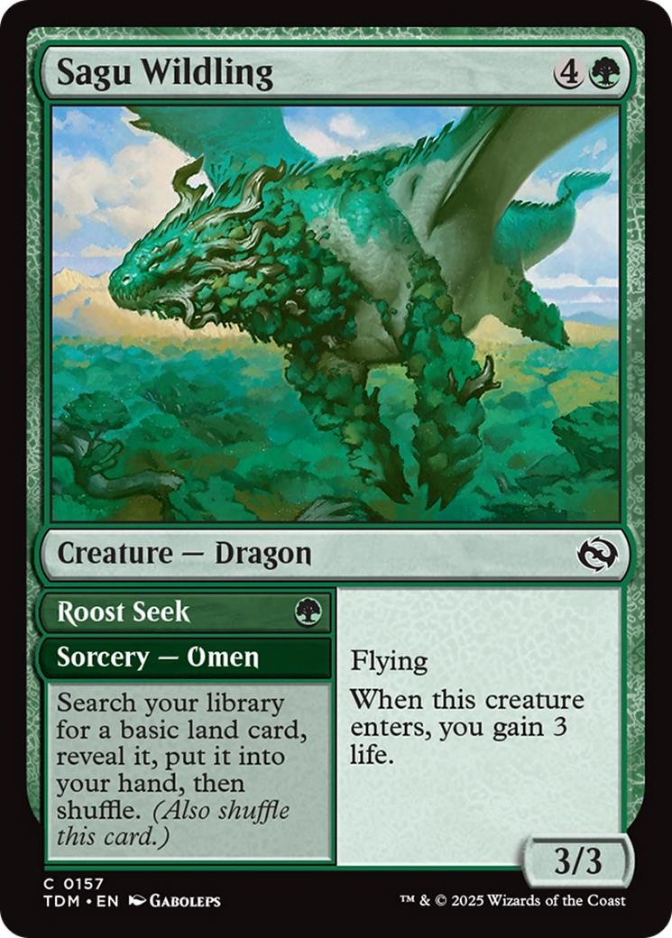 Sagu Wildling [Tarkir: Dragonstorm] - The Mythic Store | 24h Order Processing
