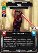 Maul - Master of the Shadow Collective (5) (Top 4) (5) [Organized Play Promos] - The Mythic Store | 24h Order Processing