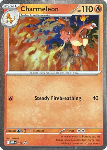 Charmeleon (079) (Cosmos Holo) [Mega Evolution Promo] - The Mythic Store | 24h Order Processing