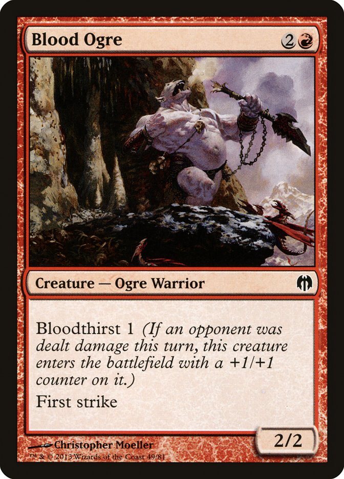Blood Ogre [Duel Decks: Heroes vs. Monsters] - The Mythic Store | 24h Order Processing
