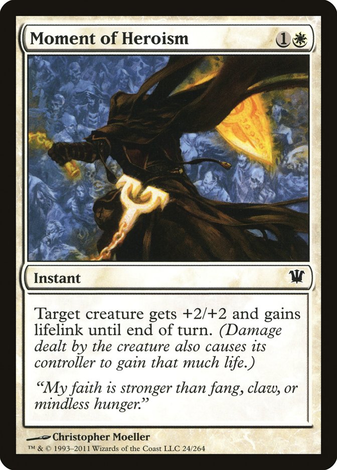 Moment of Heroism [Innistrad] - The Mythic Store | 24h Order Processing