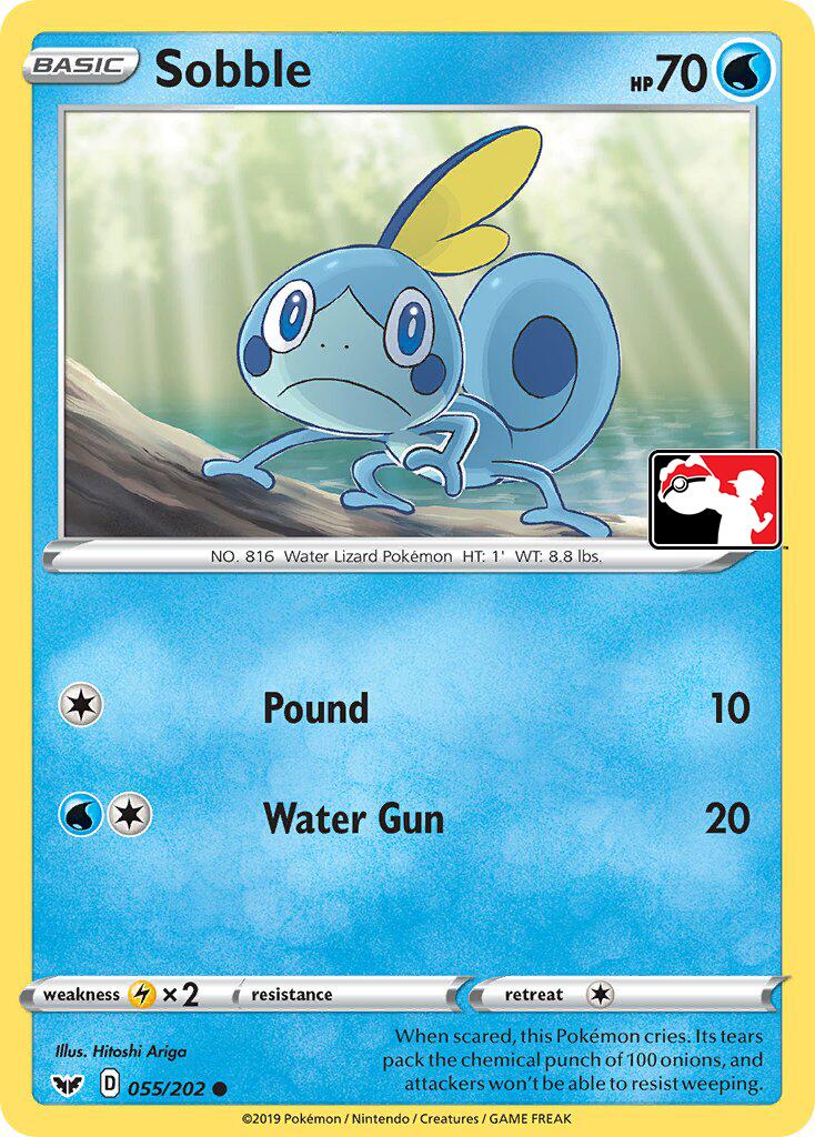 Sobble (055/202) (Library Exclusive) [Sword & Shield: Base Set] - The Mythic Store | 24h Order Processing