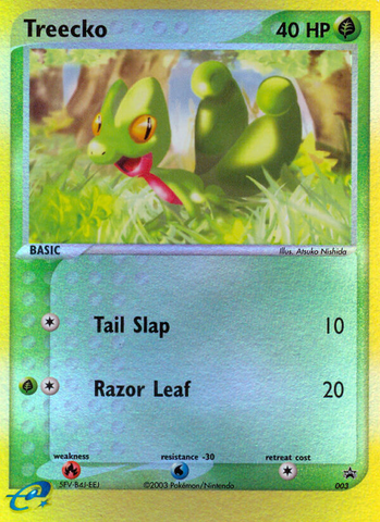 Treecko (003) [Nintendo: Black Star Promos] - The Mythic Store | 24h Order Processing