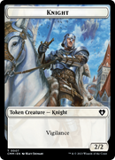 Spirit (0039) // Knight Double-Sided Token [Commander Masters Tokens] - The Mythic Store | 24h Order Processing