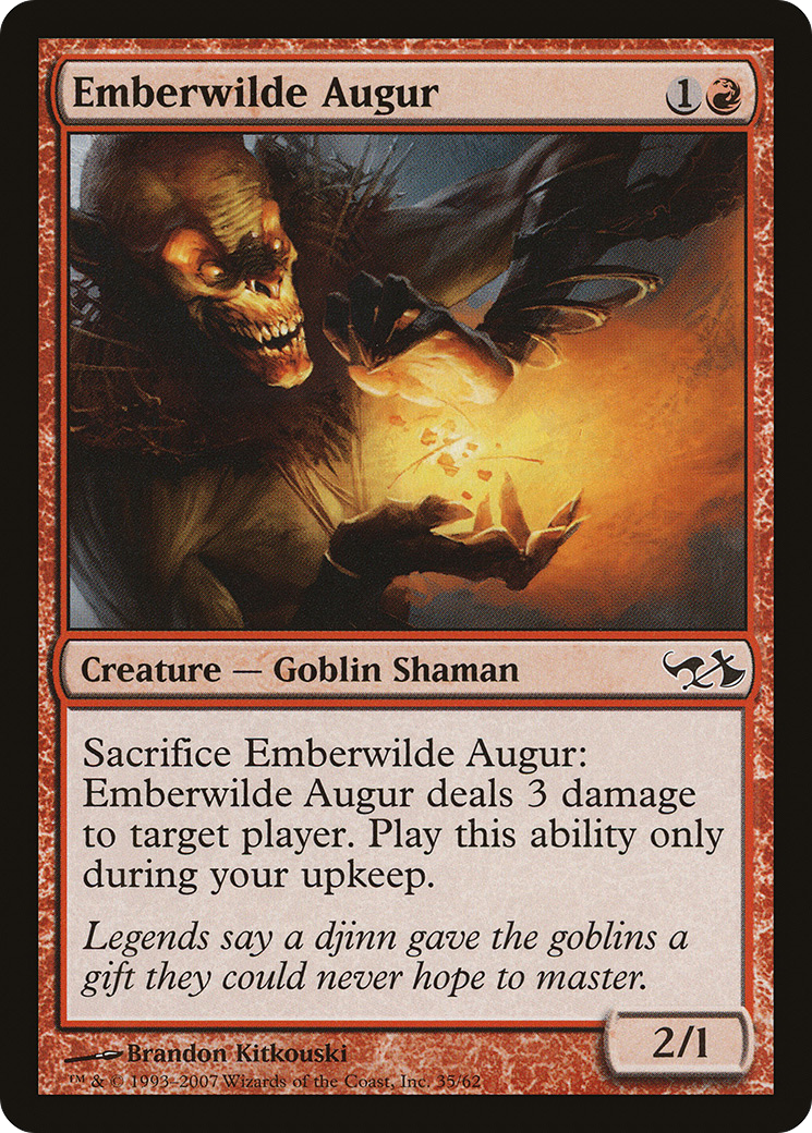 Emberwilde Augur [Duel Decks: Elves vs. Goblins] - The Mythic Store | 24h Order Processing