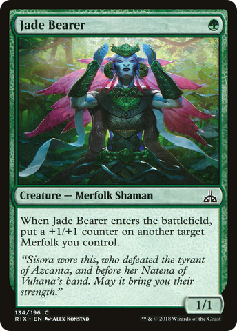 Jade Bearer [Rivals of Ixalan] - The Mythic Store | 24h Order Processing