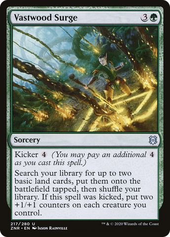 Vastwood Surge [Zendikar Rising] - The Mythic Store | 24h Order Processing