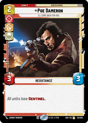 Poe Dameron - I'll Come Back For You (40/264) (40/264) [Ashes of the Empire] - The Mythic Store | 24h Order Processing