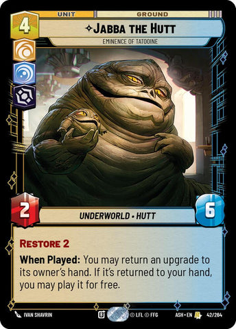 Jabba the Hutt - Eminence of Tatooine (42/264) (42/264) [Ashes of the Empire] - The Mythic Store | 24h Order Processing