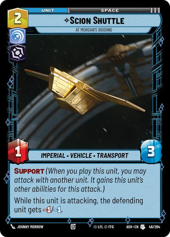 Scion Shuttle - At Morgan's Bidding (46/264) (46/264) [Ashes of the Empire] - The Mythic Store | 24h Order Processing