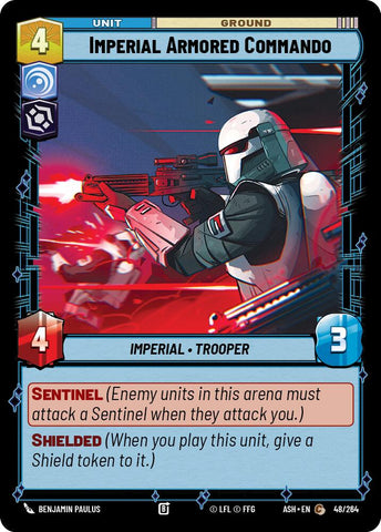 Imperial Armored Commando (48/264) (48/264) [Ashes of the Empire] - The Mythic Store | 24h Order Processing