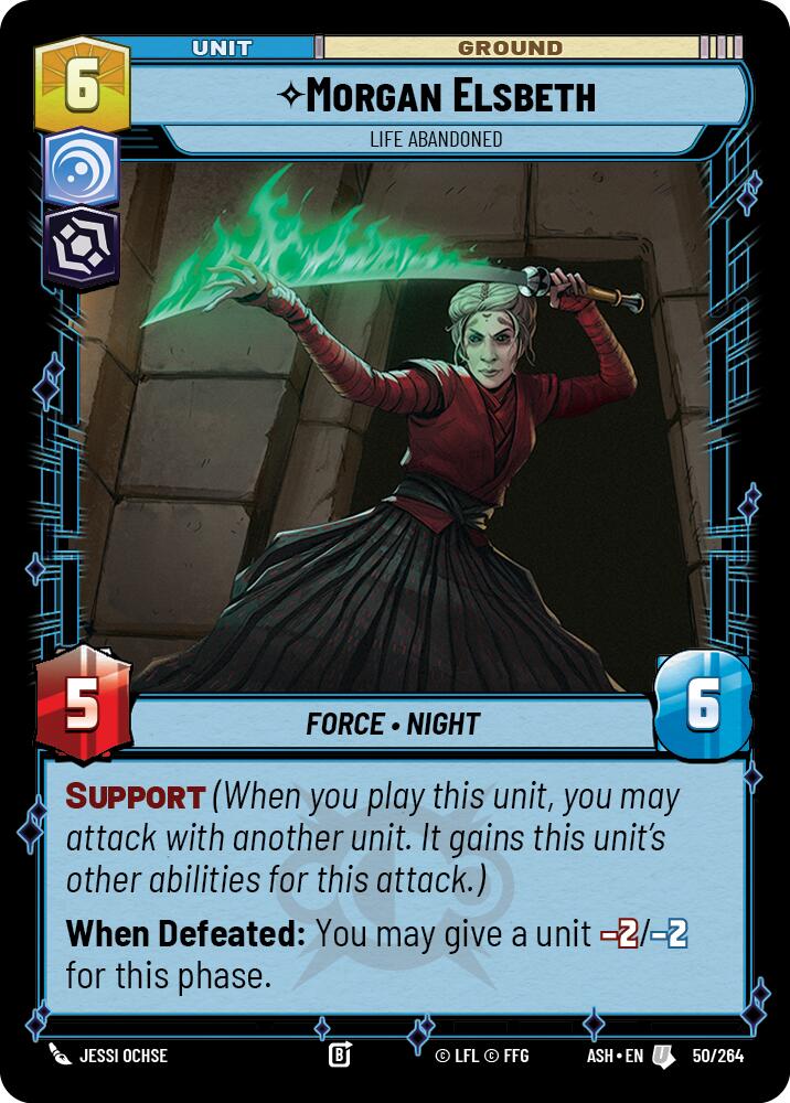 Morgan Elsbeth - Life Abandoned (50/264) (50/264) [Ashes of the Empire] - The Mythic Store | 24h Order Processing