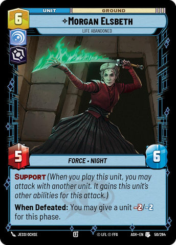 Morgan Elsbeth - Life Abandoned (50/264) (50/264) [Ashes of the Empire] - The Mythic Store | 24h Order Processing