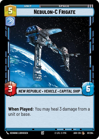 Nebulon-C Frigate (81/264) (81/264) [Ashes of the Empire] - The Mythic Store | 24h Order Processing
