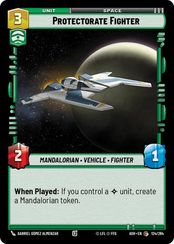 Protectorate Fighter (124/264) (124/264) [Ashes of the Empire] - The Mythic Store | 24h Order Processing