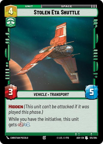 Stolen Eta Shuttle (125/264) (125/264) [Ashes of the Empire] - The Mythic Store | 24h Order Processing