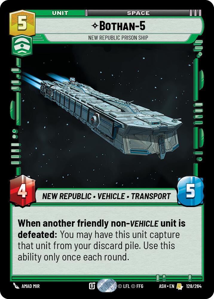 Bothan-5 - New Republic Prison Ship (128/264) (128/264) [Ashes of the Empire] - The Mythic Store | 24h Order Processing