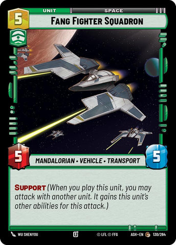 Fang Fighter Squadron (130/264) (130/264) [Ashes of the Empire] - The Mythic Store | 24h Order Processing