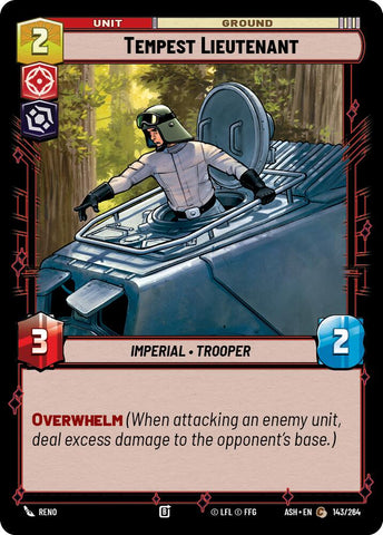 Tempest Lieutenant (143/264) (143/264) [Ashes of the Empire] - The Mythic Store | 24h Order Processing