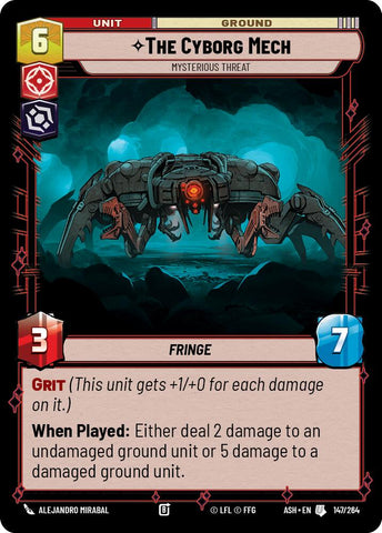 The Cyborg Mech - Mysterious Threat (147/264) (147/264) [Ashes of the Empire] - The Mythic Store | 24h Order Processing