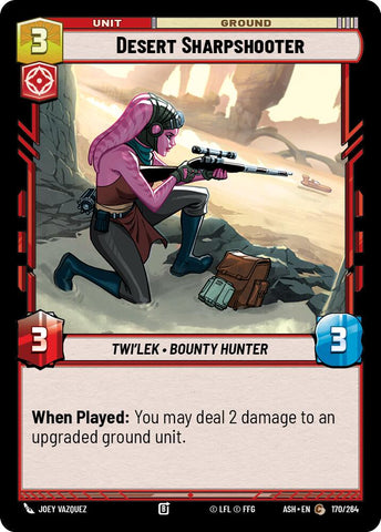 Desert Sharpshooter (170/264) (170/264) [Ashes of the Empire] - The Mythic Store | 24h Order Processing