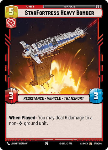 StarFortress Heavy Bomber (174/264) (174/264) [Ashes of the Empire] - The Mythic Store | 24h Order Processing