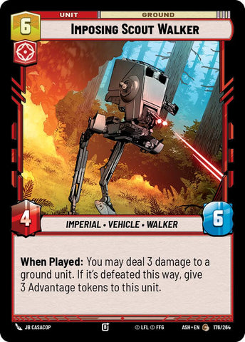 Imposing Scout Walker (176/264) (176/264) [Ashes of the Empire] - The Mythic Store | 24h Order Processing