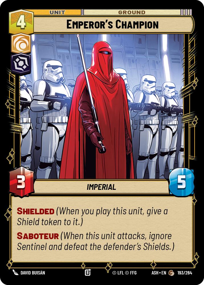 Emperor's Champion (193/264) (193/264) [Ashes of the Empire] - The Mythic Store | 24h Order Processing