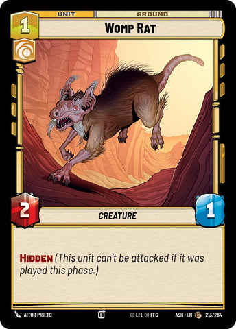 Womp Rat (213/264) (213/264) [Ashes of the Empire] - The Mythic Store | 24h Order Processing