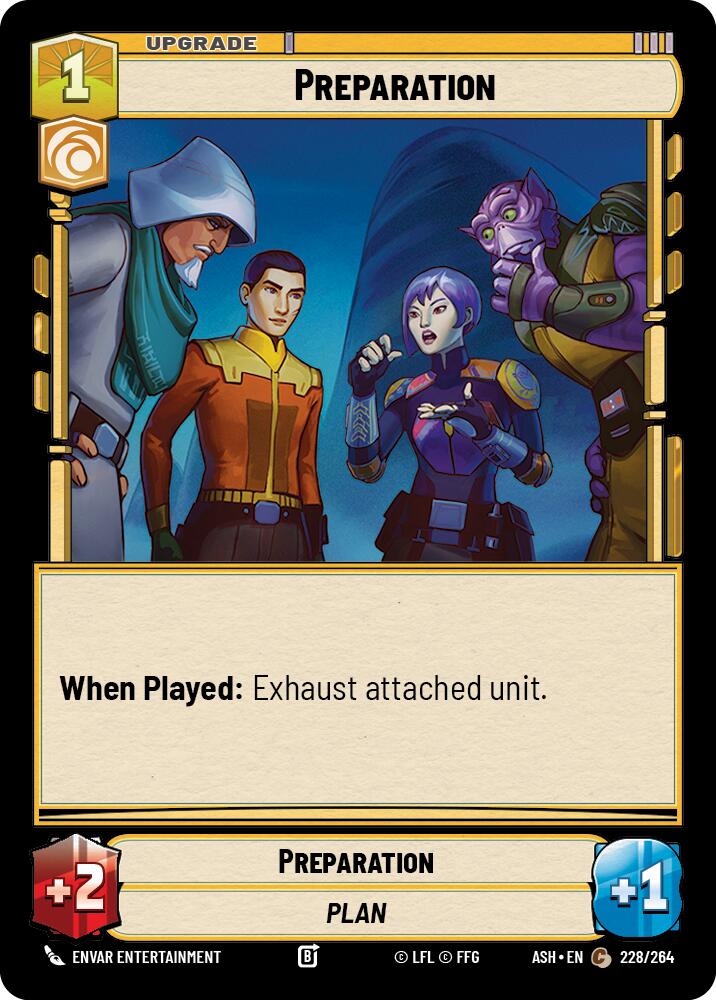 Preparation (228/264) (228/264) [Ashes of the Empire] - The Mythic Store | 24h Order Processing