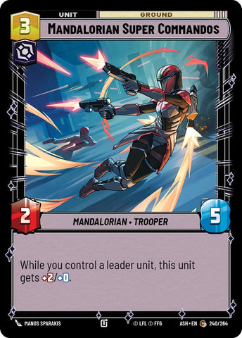 Mandalorian Super Commandos (240/264) (240/264) [Ashes of the Empire] - The Mythic Store | 24h Order Processing