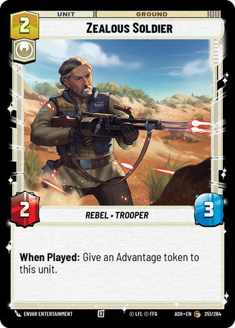 Zealous Soldier (251/264) (251/264) [Ashes of the Empire] - The Mythic Store | 24h Order Processing