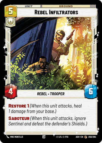Rebel Infiltrators (256/264) (256/264) [Ashes of the Empire] - The Mythic Store | 24h Order Processing
