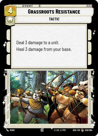 Grassroots Resistance (258/264) (258/264) [Ashes of the Empire] - The Mythic Store | 24h Order Processing