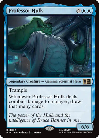Professor Hulk (Surge Foil) [Marvel Super Heroes Commander] - The Mythic Store | 24h Order Processing