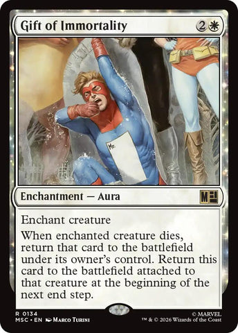 Gift of Immortality (Surge Foil) [Marvel Super Heroes Commander] - The Mythic Store | 24h Order Processing