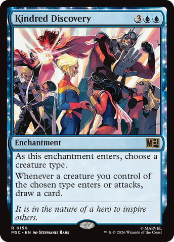 Kindred Discovery (Surge Foil) [Marvel Super Heroes Commander]