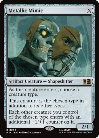 Metallic Mimic (Surge Foil) [Marvel Super Heroes Commander] - The Mythic Store | 24h Order Processing