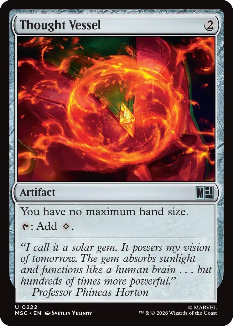Thought Vessel (Surge Foil) [Marvel Super Heroes Commander] - The Mythic Store | 24h Order Processing