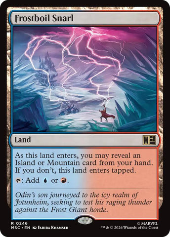 Frostboil Snarl (Surge Foil) [Marvel Super Heroes Commander] - The Mythic Store | 24h Order Processing